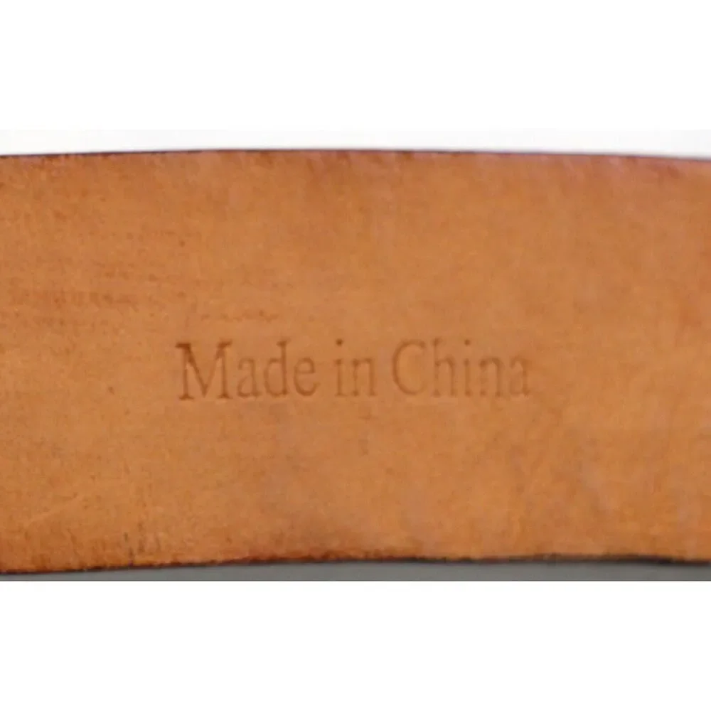 ITALY BROWN GENUINE LEATHER 7/8